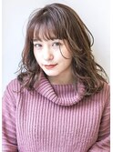 【リル川口】ひし形ほつれウェーブミディアム
