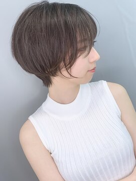 ラウンジ モリオ イケブクロ(Lounge MORIO Ikebukuro) 【morio池袋】大人可愛い前下がり透け感ショート♪