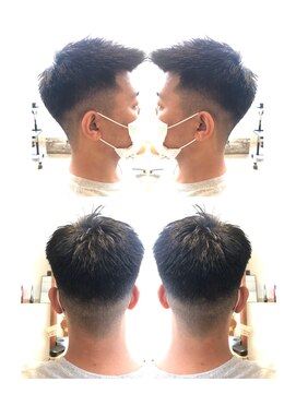 アース 日吉店(HAIR&MAKE EARTH) 20代30代40代メンズアップバング清潔感爽やかビジカジ