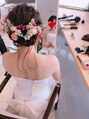 ロアン 福津店(roan)&nbsp;結婚式のヘアセットもさせて頂きました！