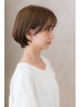 カバーヘア ブリス 北浦和(COVER HAIR bliss) 透けバング暖色系カラー大人ヘルシーヘア303Y北浦和20代30代40代