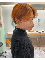 ペイププロドアイコン 博多(Peyp prod ICON)&nbsp;ハンサムショート×オレンジ　『ハヤセ』