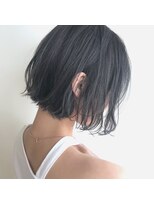 ミラバイグリーン(Mira by green)&nbsp;グレージュカラー/ボブ/内巻き/ミニボブ/ショートボブ