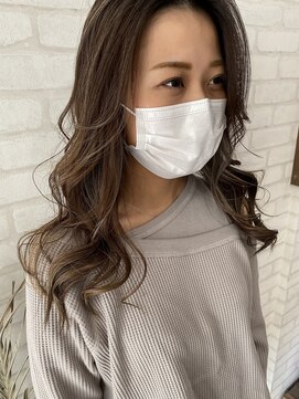 ココルアナ(coco luana) ハイライト/ベージュカラー/ケアブリーチ/外国人風/ヘアセット