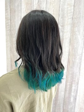 シエル 立川店(CIEL) 【CIEL×久光】カラーバターで作るグリーングラデーション