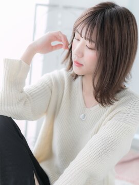 ドクターズ サロン ラブ(Dr's Salon LAB) 髪質改善フェザーバング外はねウルフボブg古河20代30代40代