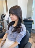 くびれヘアロングレイヤー