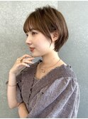 大人美人ショート/ショートカット/ショートボブ30代40代福岡天神