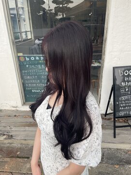 ボアップ(boappu) #ワンカラー#ボルドーカラー#秋カラー