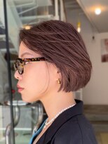 ビュートリアム 鎌倉小町(BEAUTRIUM)&nbsp;ボブ／透明感カラー／ハイライト【beautrium鎌倉小町】比嘉