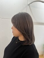 プレフル(playfull)&nbsp;【韓国風】透明感グレージュカラー