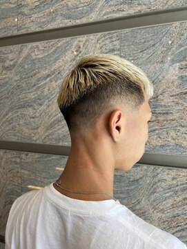 ヒロギンザ 大阪本店(HIRO GINZA) クロップスタイル×ハイトーンカラー