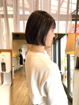 ルアナ ヘアメイク(Luana hair make) 切りっぱなしボブ