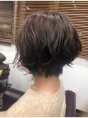 20代30代40代モテ髪ふんわりカールショート抜け感小顔