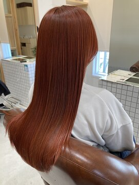 ファスナーグランデ(fustener grande) 春夏カラー　オレンジ