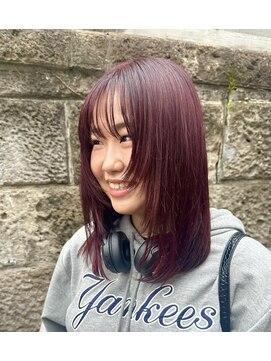 デュッカ(ducca) チェリーレッド×フェイスレイヤー