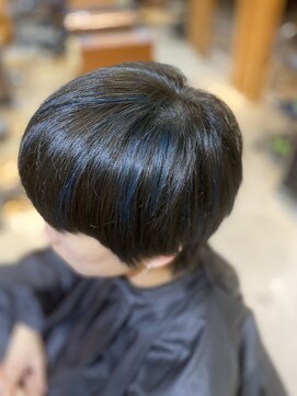 オーブ ヘアー リリー 博多2号店(AUBE HAIR lily) ブルーハイライト