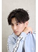 【中華ヘアー】フェザーパーマカルマニュアンスパーマ