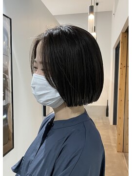 インチェルシー(in chelsea) 【暗髪】ぱつっとボブ