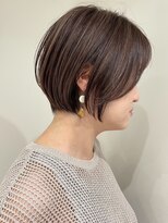 ネイロ バイ ジルブラン 葛西(NeiRo by JIL BLAN) ハイライト白髪ぼかしダブルカラーインナーカラーショートボブ