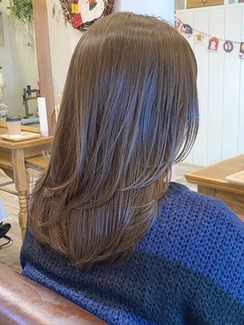 レガロヘアーデザイン(Regalo hair design) Regalo☆レイヤーカット×コバルトグレージュ