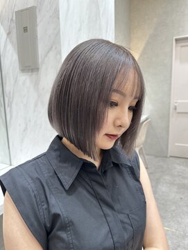 ロンド レア 天神大名店(Lond Le’a) メルティカラー/ウェーブミディアム /似合わせカットスタイル