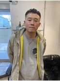 メンズカット刈り上げフェードスキンフェードクロップバーバー
