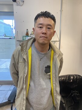 グッドプレイスアンドシング(Good Place&thing) メンズカット刈り上げフェードスキンフェードクロップバーバー