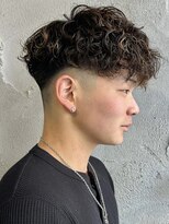 ニアウ 高崎店(Niau)&nbsp;スペインカールメンズパーマメンズマッシュ群馬高崎眉毛バーバー