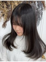 シェルマン(Charmant)&nbsp;高槻　レイヤー　顔周りカット　カラー　学割U24