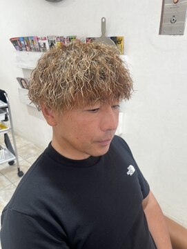 ヘアースペースブルーム リアン 岡町店(HAIR SPACE BLOOM Lien) 【岡町/メンズパーマ/ツイストスパイラル】