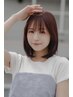 【新規】明るい白髪染め＋カット＋処理剤＋超音波トリートメント　￥7800