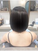 お客様スタイル×さらツヤ髪質改善ストレート
