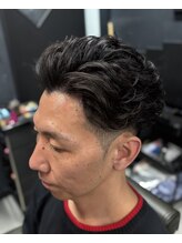 大人髪のビジネスパーマスタイル #スタンダードパーマ #ビジネスパーマ #メンズパーマ