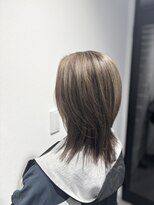 キブン(KIBUN)&nbsp;KIBUN／ハイライト/白髪ぼかし/マットアッシュ/ウルフ