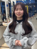 ミリ(mm)&nbsp;大人フェミニンなトレンドくびれ！迷ったらこれ！くびれヘア！