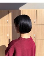 ユウヘアー 千代田橋店(U Hair)&nbsp;黒髪ボブ/ボブ/ミニボブ