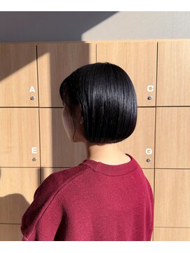 黒髪ボブ/ボブ/ミニボブ