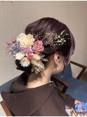 ふわふわシニヨン