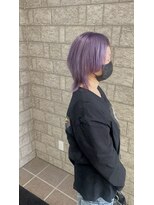 シェアサロンシエナ(share salon SCENA)&nbsp;ウルフカット×ラベンダー