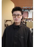 メンズスパイキーショート刈り上げスパイキーボックスショート