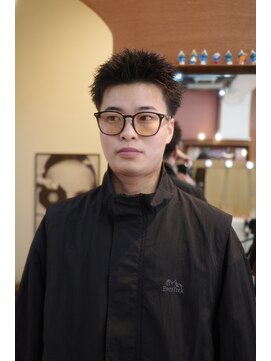 エディ(Edy) メンズスパイキーショート刈り上げスパイキーボックスショート