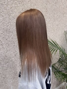 ベルフェミンミエル 【anri】ミルクティーピンクベージュ