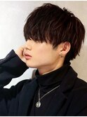 ニュアンスパーマ/波巻きツイストスパイラル[新宿/メンズ/men's]