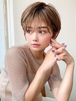 デラ バイ アフロート(DELA by afloat) デザインカラー/ブリーチカラー/大人ショート/丸みショート