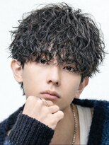 LEGIT BRIGHT KANAZAWA MEN'S HAIR SALON【4月1日NEW OPEN（予定）】&nbsp;刈り上げセンターパート/波巻きツイストスパイラル/金沢
