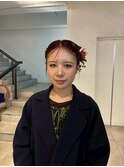 スモーキーメイク 卒業式