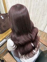 ヘアスタジオワン 藤沢店(HAIR STUDIO ONE)&nbsp;ブリーチなしワインレッド