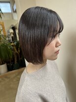 リノアバイフェリア(LINO’A by felia) 乾かすだけでまとまるストンボブ×地毛風ストレート