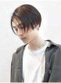 ナチュラルセンターパート　毛流れセンターパート　銀座　